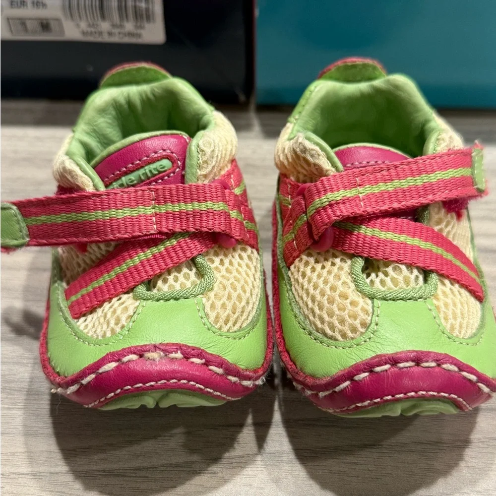Stride Rite bright green